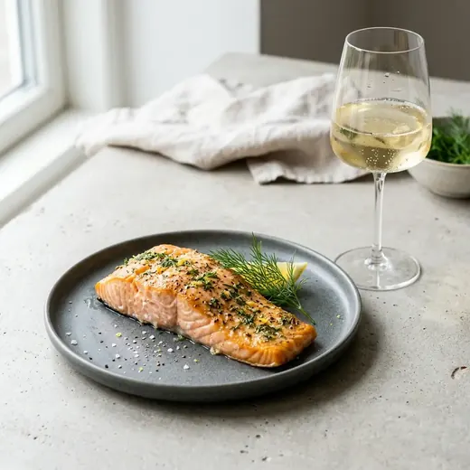 Fotografie receptu Filet z lososa v troubě