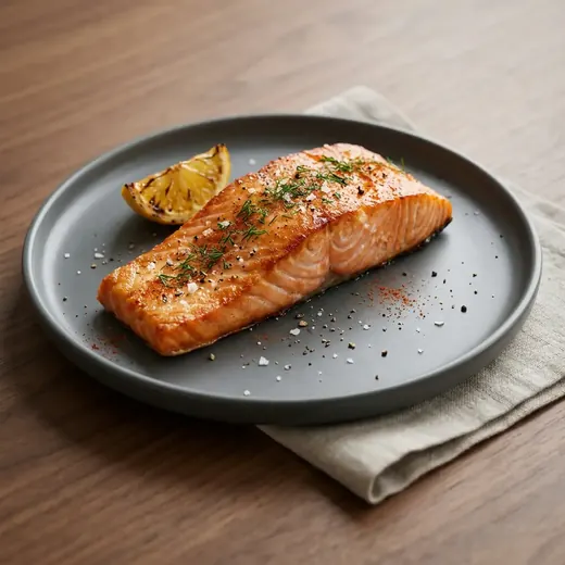 Fotografie receptu Filet z lososa z horkovzdušné fritézy