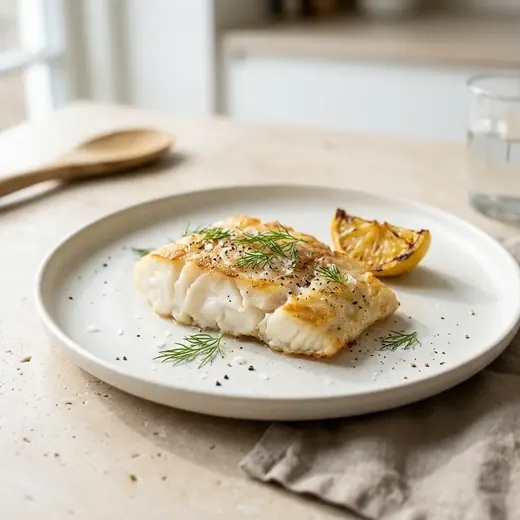 Fotografie receptu Filet z tresky z horkovzdušné fritézy