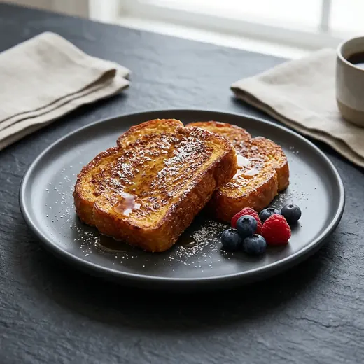 Fotografie receptu Francouzský toast z horkovzdušné fritézy