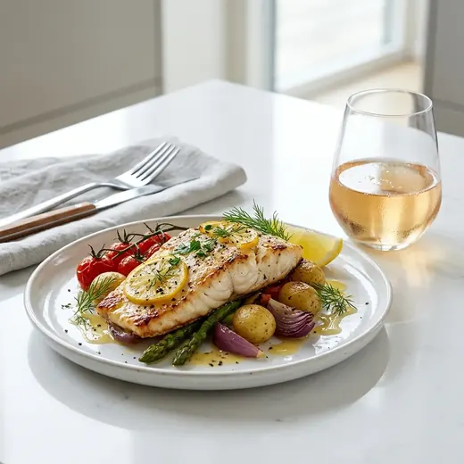 Fotografie receptu Halibut v troubě