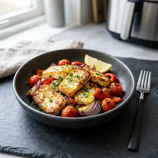 Fotografie receptu Halloumi z horkovzdušné fritézy