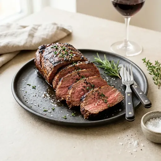 Fotografie receptu Hovězí svíčková na grilu