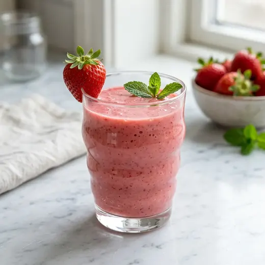 Fotografie receptu Jahodové smoothie