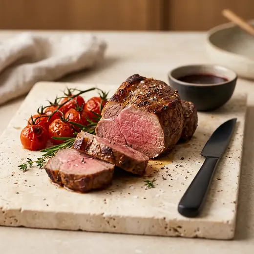 Fotografie receptu Jehněčí filet z horkovzdušné fritézy