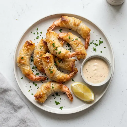 Fotografie receptu Krevety v těstíčku z horkovzdušné fritézy