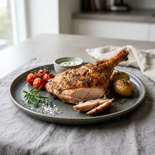 Fotografie receptu Krůtí stehno z horkovzdušné fritézy