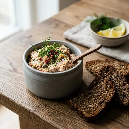 Fotografie receptu Lososová rillettes