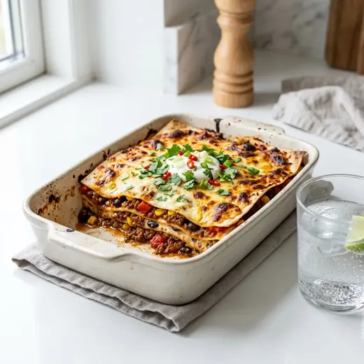 Fotografie receptu Mexické lasagne