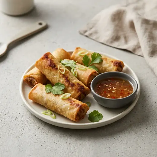 Fotografie receptu Mražené jarní závitky z horkovzdušné fritézy