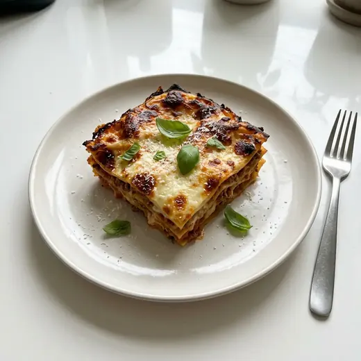 Fotografie receptu Mražené lasagne z horkovzdušné fritézy