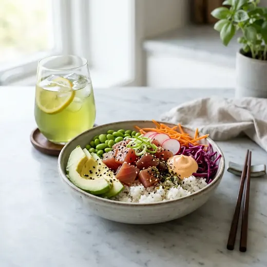 Fotografie receptu Poke bowl s tuňákem