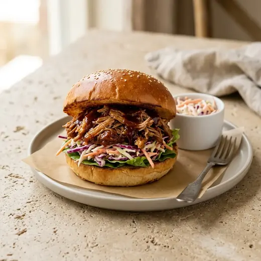 Fotografie receptu Pulled pork burger