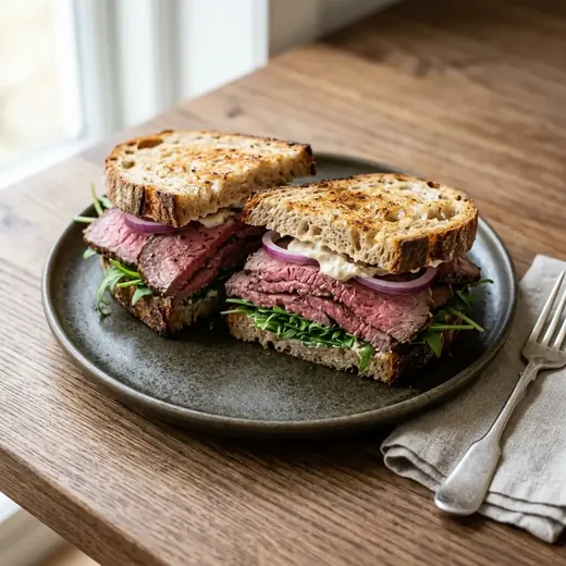 Fotografie receptu Roastbeef sendvič