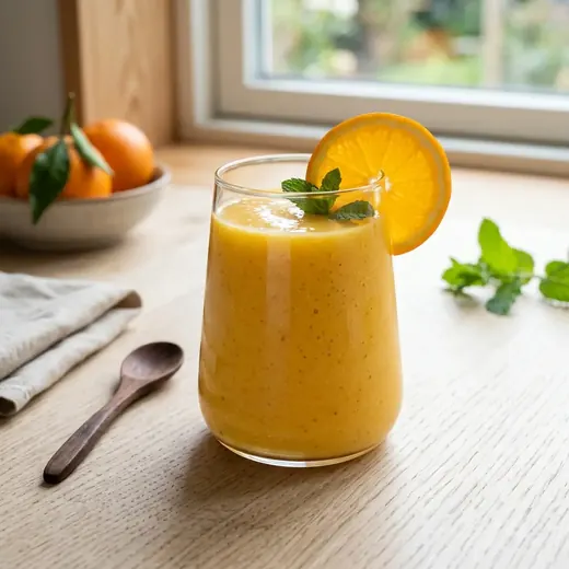 Fotografie receptu Smoothie s pomerančem