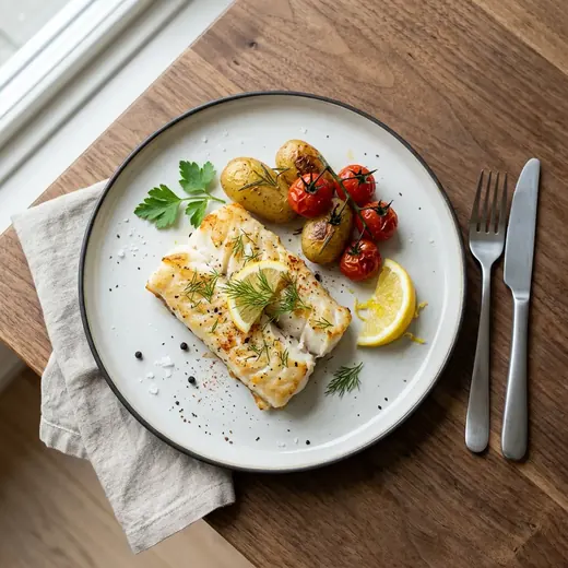 Fotografie receptu Treska z horkovzdušné fritézy