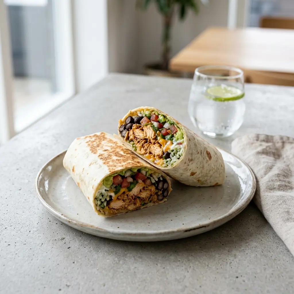 Fotografie receptu Burritos s kuřecím masem