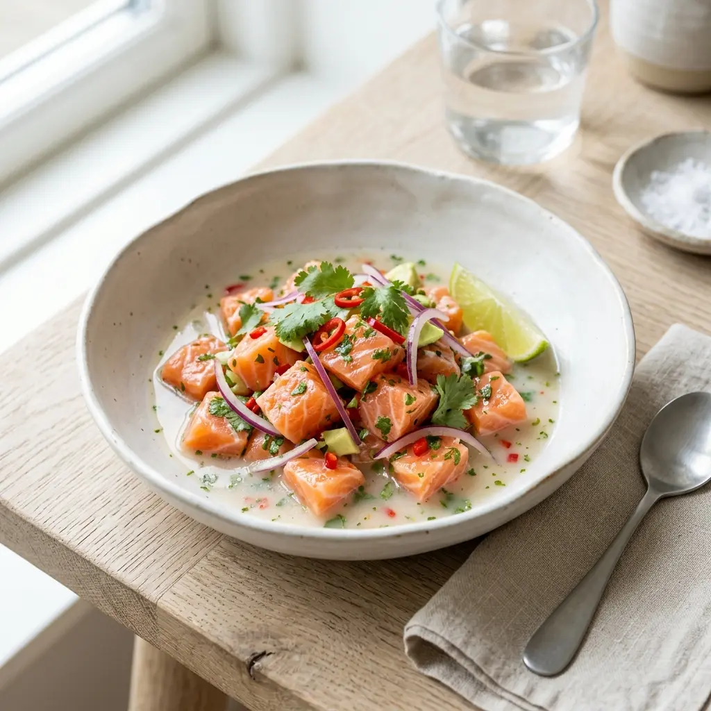 Fotografie receptu Ceviche z lososa