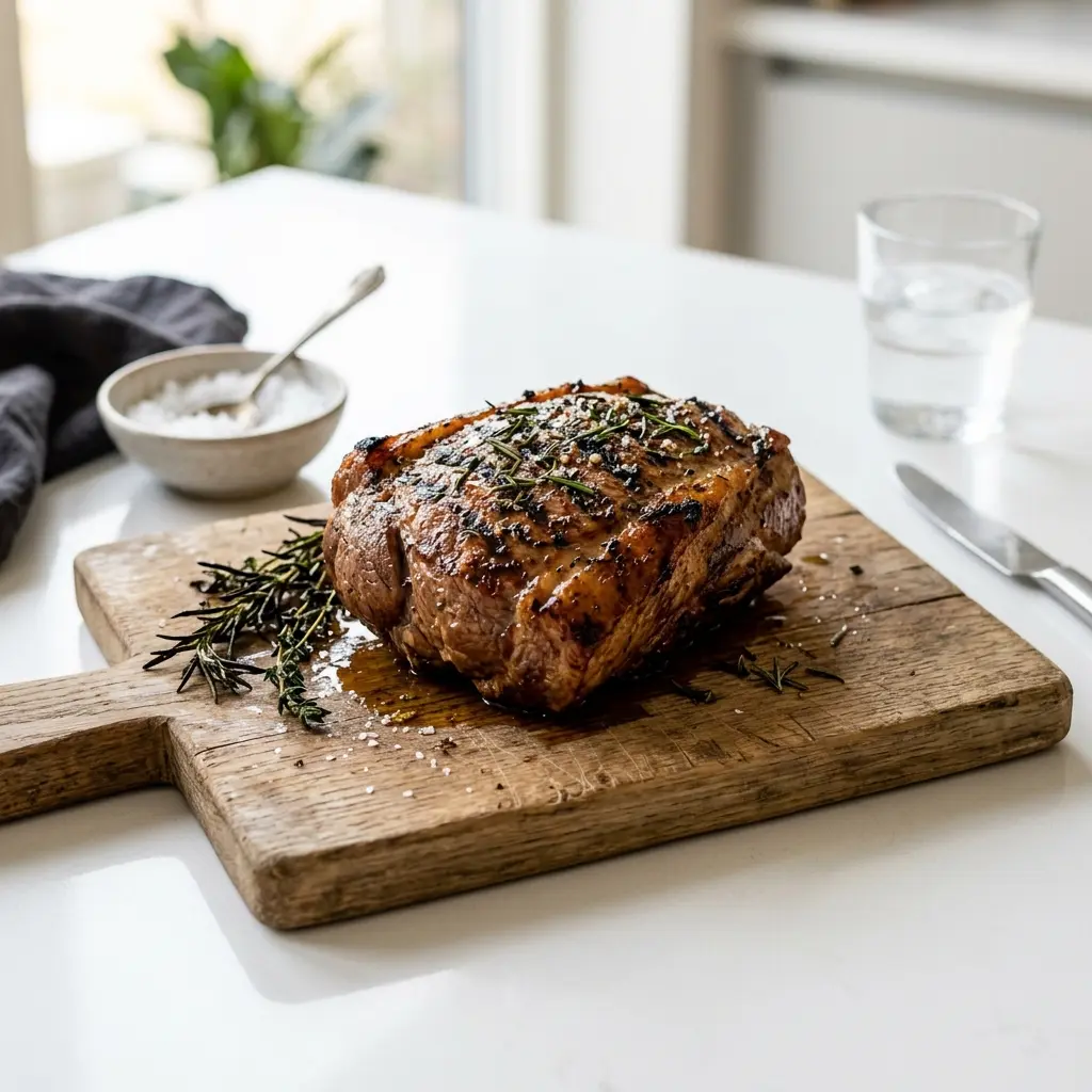 Fotografie receptu Jehněčí pečeně na grilu