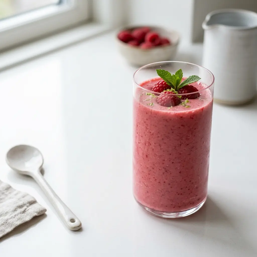 Fotografie receptu Malinové smoothie