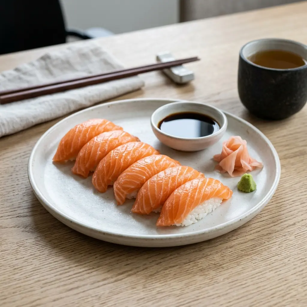 Fotografie receptu Nigiri s lososem