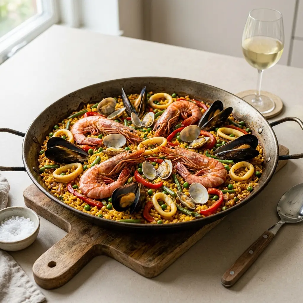 Fotografie receptu Paella s mořskými plody