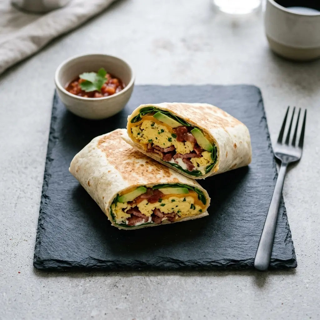 Fotografie receptu Snídaňový wrap