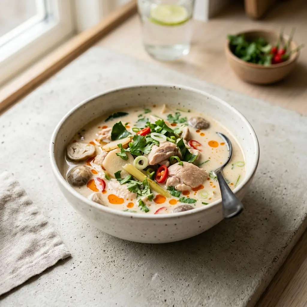 Fotografie receptu Tom Kha Gai s kuřetem
