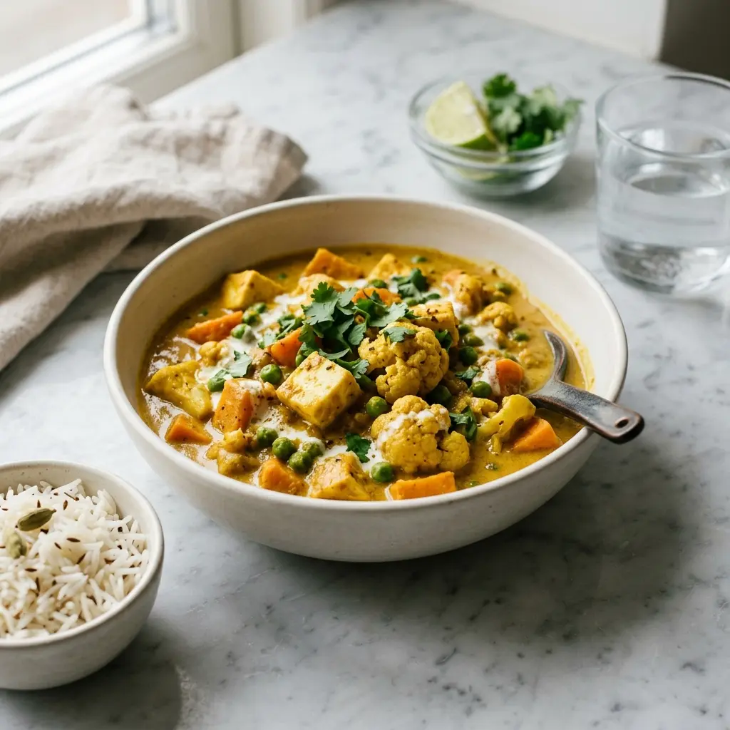 Fotografie receptu Vegetariánská korma