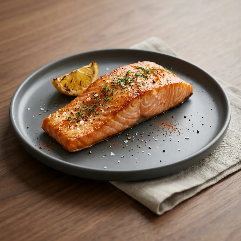 Fotografie receptu Filet z lososa z horkovzdušné fritézy