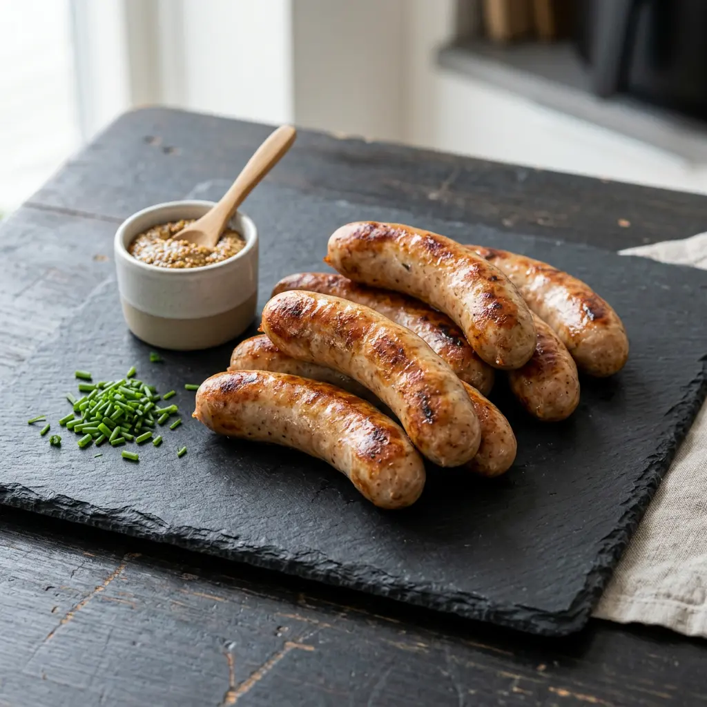 Fotografie receptu Grilovací klobásy z horkovzdušné fritézy