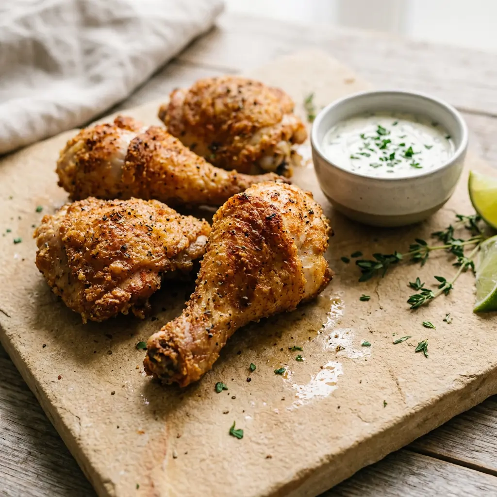 Fotografie receptu Křupavé kuře z horkovzdušné fritézy