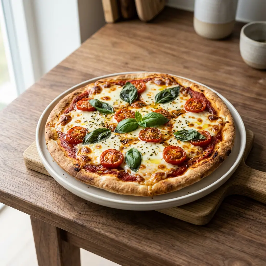 Fotografie receptu Pita pizza z horkovzdušné fritézy