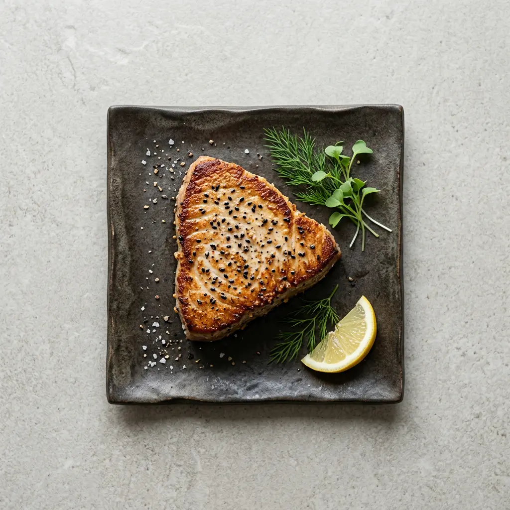 Fotografie receptu Tuňákový steak z horkovzdušné fritézy