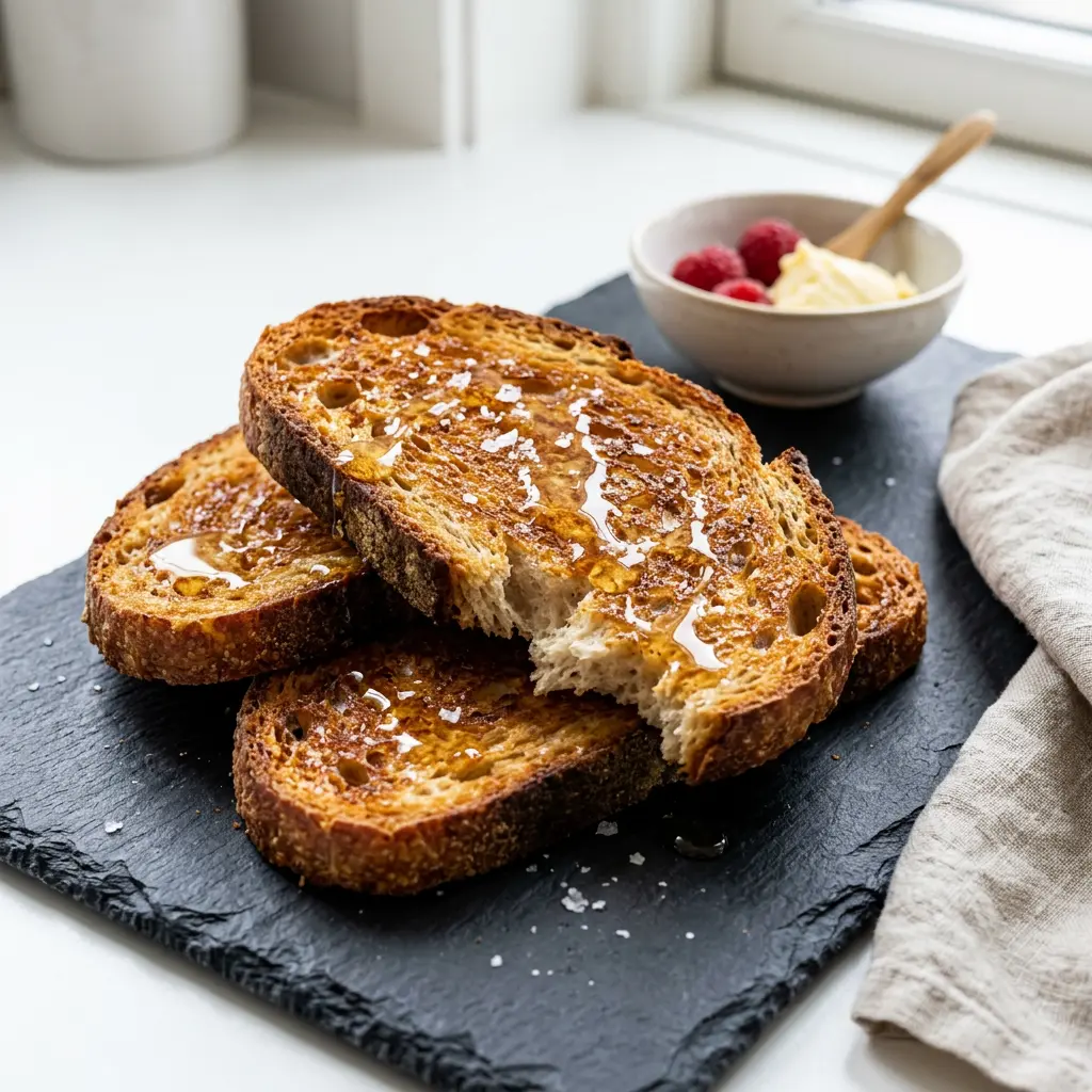 Fotografie receptu Zapékané tousty z horkovzdušné fritézy